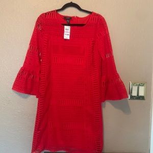 Alfani Red dress, size 6! NEVER WORN!!